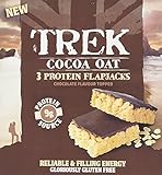 Trek Cocoa Oat Protein Flapjacks, 3x50g