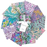 Kaffe Fassett x The Original Morris & Co. Blush 10 Fat Quarters FreeSpirit Fabrics