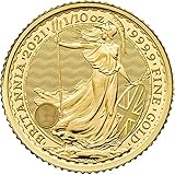 1/10 oz fine gold coin Britannia gold coin/ in unopened royal mint screw cap . box not included