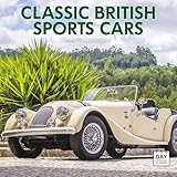Dayplanner Classic British Sports Cars Calendar 2026, Large Square Wall Calendar, 16 Month, Classic British Sports Cars Gift Auto Calendar