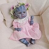 RXDOLL Mini Avatar Reborn Baby Dolls Silicone Full Body Vinyl Girl 12 Inch Realistic Small Newborn Doll Lifelike Tiny Silicone Baby That Look Real Micro Preemie Avatar Girl