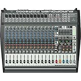 Behringer EUROPWER PMP6000 1600-Watt 20-Channel Powered Mixer with Dual Multi-FX Processor and FBQ Feedback Detection System