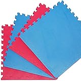 EYEPOWER 4 professional martial arts mats, 63 cm x 63 cm, 2 cm thick, Judo mat, XL tatami mat for home