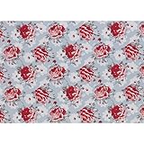 Cath Kidston Rose Bloom Fabric 100% Cotton - Sold by The Meter - Multi