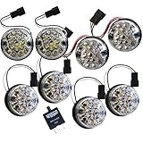 Wipac BA5195 Clear LED Lamp Upgrade Kit 73Mm Lens Da1191