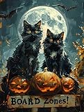 Pavemlo Halloween Paint by Number for Adults Beginners, DIY Acrylic Watercolor Painting Kits on Canvas, Paint by Number Oil Painting Crafts Perfect for Home Wall Decor 16X20 Inch x1650
