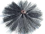 16" (400mm) Diameter Chimney Sweep Brush Head - British Made