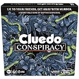 Cluedo Conspiracy Board Game for Adults and Teens, Party Game of Bluffing, Secret Roles & Strategy for 4–10 Players, Lie to Friends &Uncover Murder Plots, Great Gift, Great Halloween Mystery Game