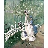 In the Park, 1875, Vernon Ward - Medici Print