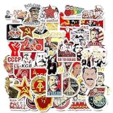 Yeselino Communist Party Stickers Communism Socialism Proletariat Soviet Stalin USSR Decal For Bottle