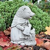 ONEFOLD - Mrs Tiggy-Winkle Beatrix Potter Hand Cast Stone Garden Statue Ornament