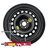 16" SPACE SAVER SPARE WHEEL AND TYRE KIT COMPATIBLE WITH FIAT PUNTO AND EVO (2008-PRESENT)