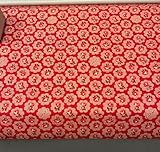 Cath Kidston Freston Rose Fabric 100% Cotton - Sold by The Meter - Red