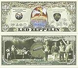 Novelty Dollar Led Zeppelin Stairway To Heaven Million Dollar Bills x 2 English Rock Band