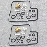 Carburetor Repair Rebuild Kits Compatible With VT700C VT750 1984-1986 VF1000F VF1100S VT700 VT1000 VT1100 Pack Of 2