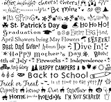 Xyron Karen Foster Festive Greetings Collection Design Disc for Xyron Design Runner