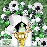 DUGEHO Balloon Arch Kit,Green Football Balloons,110 PCS Balloon Arch Garland Kit,Metal Balloons for Christmas Decorations Birthday Wedding Anniversary Party Graduation