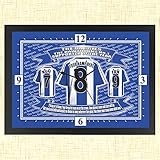 West Bromwich Albion Football Shirt Personalised Gift Clock