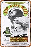 Tin Sign Retro MAD DOGS AND ENGLISHMEN Original Daybill Movie Poster Joe Cocker Rare 2nd Print Movie Tin Sign Poster,Retro Vintage Metal Classic Film and Television Poster Bar Club Movie Wall Art