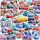 100PCS Car Stickers, Colorful Racing Car Stickers for Kids Teens Adult, Vinyl Waterproof Cartoon Stickers Anime Decals Cool Trendy Decals for Guitar Laptop Water Bottles Scrapbook Skateboard