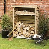 Rowlinson Small Log Store Pressure Treated Timber