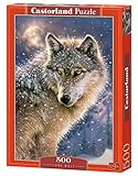 Castorland B-52431 "Lone Wolf" Premium Jigsaw Puzzle (500-Piece)