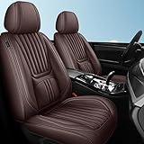 CappUto Car Seat Covers Universal Fit for Vauxhall Vectra C VXR Estate，Vectra ST200(B)，Viva，Viva Rocks，VX220，Zafira A B，Zafira B ecoFLEX Nappa Leather Cushion Protector