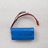 DAYUDDRICAR Helicopter Battery Part, for DH 9053 9101 Helicopter 7.4V 1500mAh Lipo Battery Kit Spare Part for DH 9053 9101 RC Helicopter Accessories Part