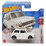 Hot Wheels - Custom '70 Honda N600 - Compact Kings 4/5 - HCT75 - Short Card - Ryu's Rides - White - Mattel 2022