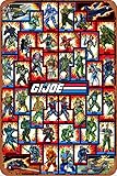 GI Joe Cast movie poster Metal Signs Vintage Tin Sign 8 x 12 for Garage Cafe Farm Basement Pub