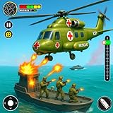 WW2 Flying Helicopter Rescue Games - Naval Gunner Air Strike Airplane Games - Sky Racing Boeing Adventure - Airforce Jet Fighter Flying Pilot Game - Real Navy Plot Cargo Plane Transport 3d