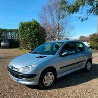 silver peugeot 206 1 4 for sale