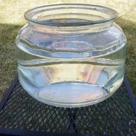 large glass fish bowl for sale