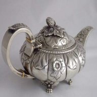 solid silver teapot for sale