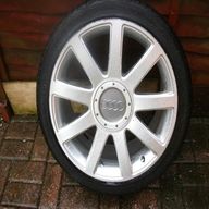 audi rs4 alloys 17 for sale
