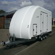 covered car transporter trailer for sale