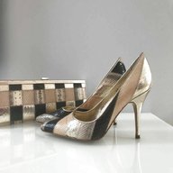 dune shoes matching clutch bag for sale