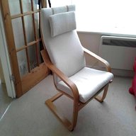 ikea cream poang chair for sale