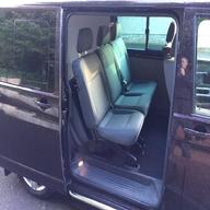 vw transporter t5 rear seats for sale