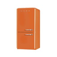 orange smeg fridge freezer for sale