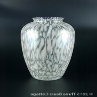 studio glass vase for sale