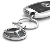 mercedes benz key ring for sale