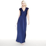 debenhams debut dress blue for sale