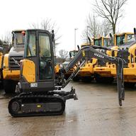 volvo mini diggers for sale