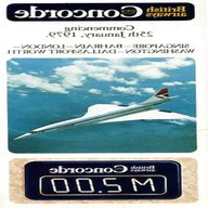 concorde luggage tag for sale