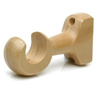 wooden curtain pole brackets for sale