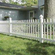 white picket fence for sale