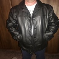 mens ben sherman leather jacket for sale