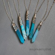 healing crystal necklace for sale