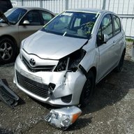 toyota yaris salvage for sale